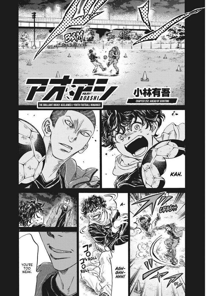 Ao Ashi, Chapter 252 image 02